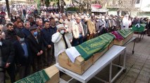 Edirne’de öldürülen aynı aileden 4 kişi toprağa verildi