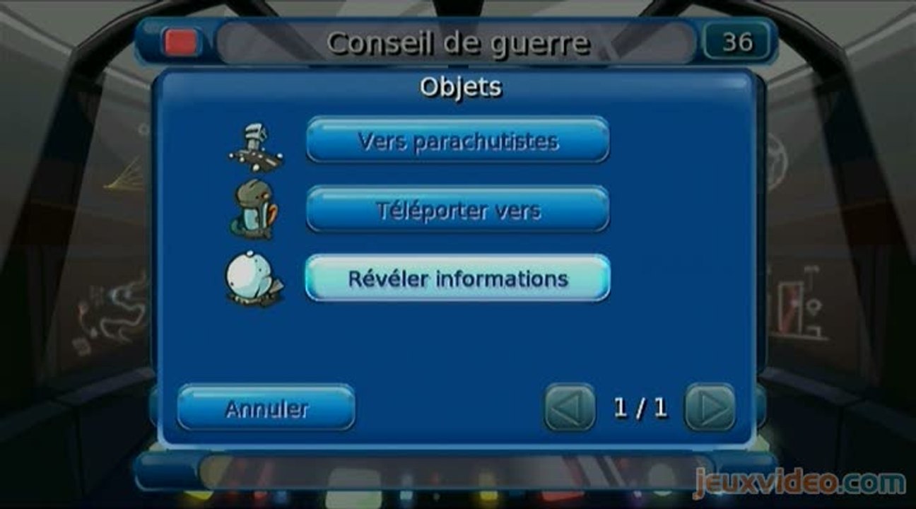 Worms : Battle Islands : Conseil de guerre