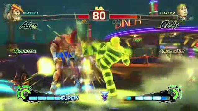 Super Street Fighter IV : Adon Vs Cody
