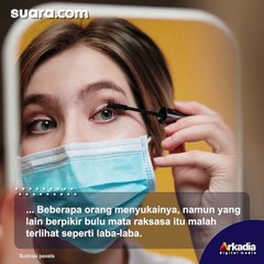 Heboh Ekstensi Bulu Mata Dijual Rp1,4 Juta, Warganet: Mirip Laba-laba