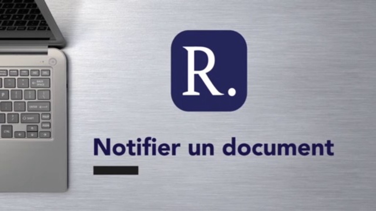 Notifier un document