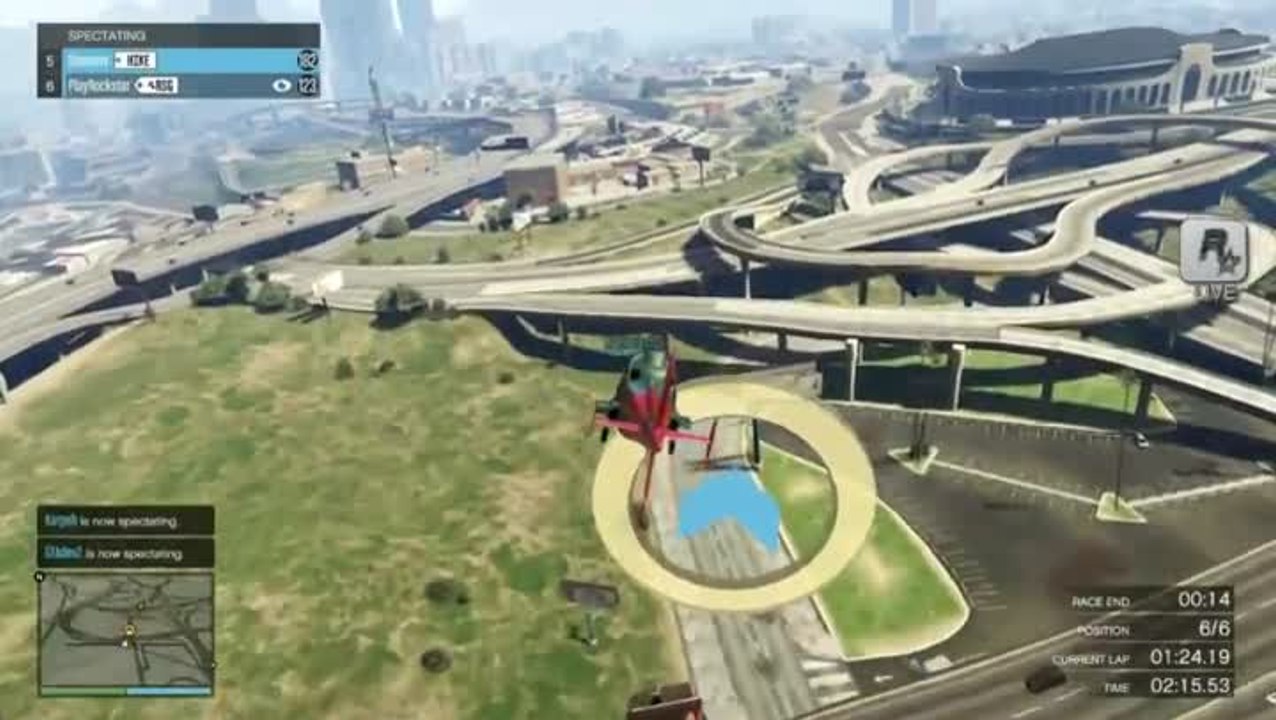 Grand Theft Auto V : Ambiance Top Gun !