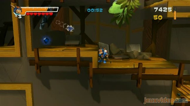 Rocket Knight : Sparkster n'a pas peur du loup