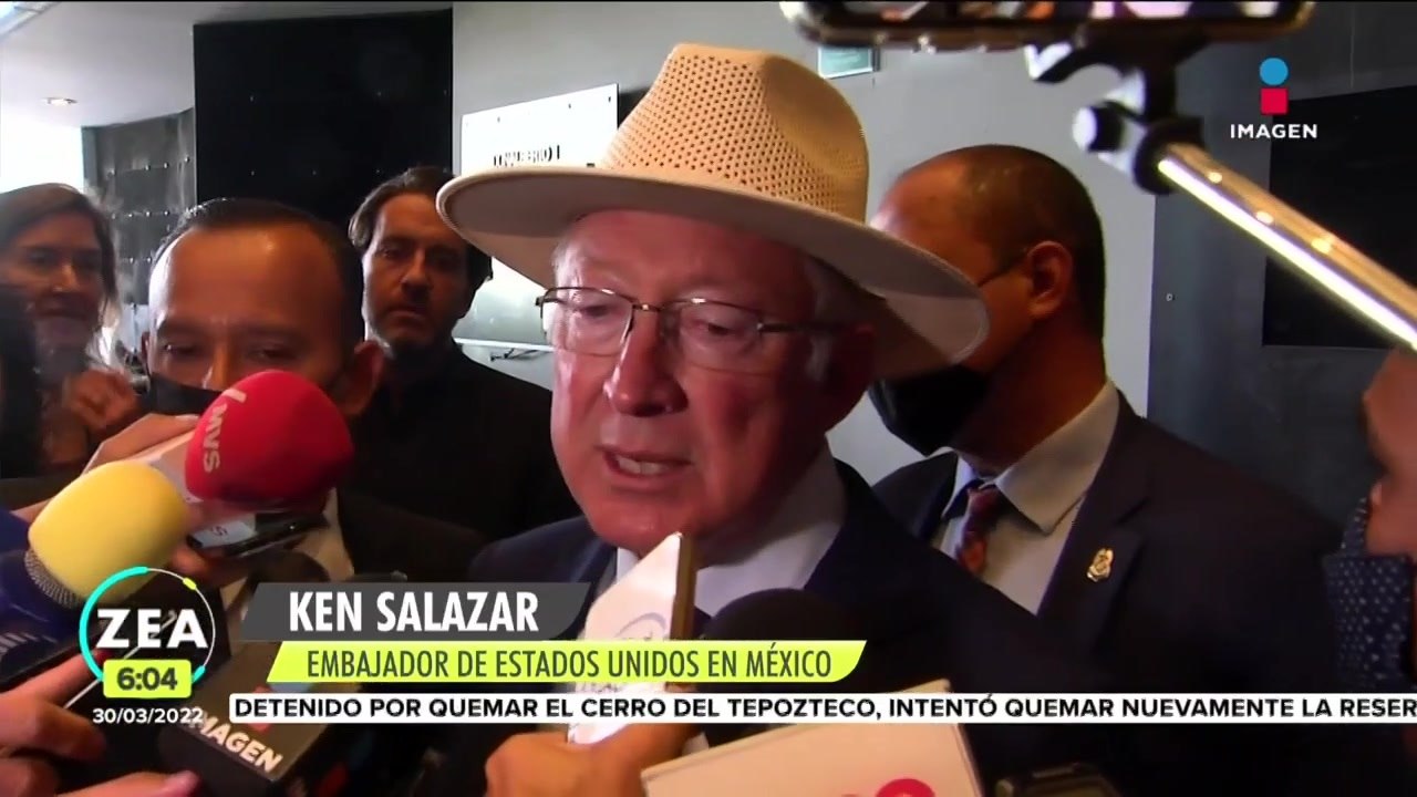 Ken Salazar recibió a la dirigencia nacional del PAN