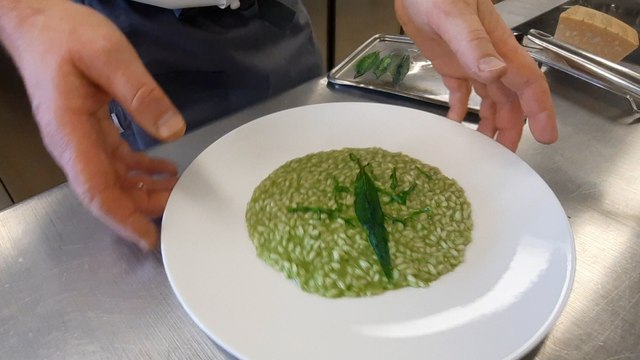 Le risotto à l'ail des ours d'Alexis Albrecht
