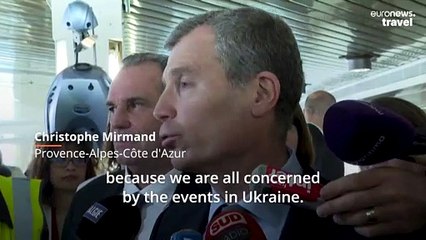 A docked ferry has become a floating hotel for Ukrainian refugees