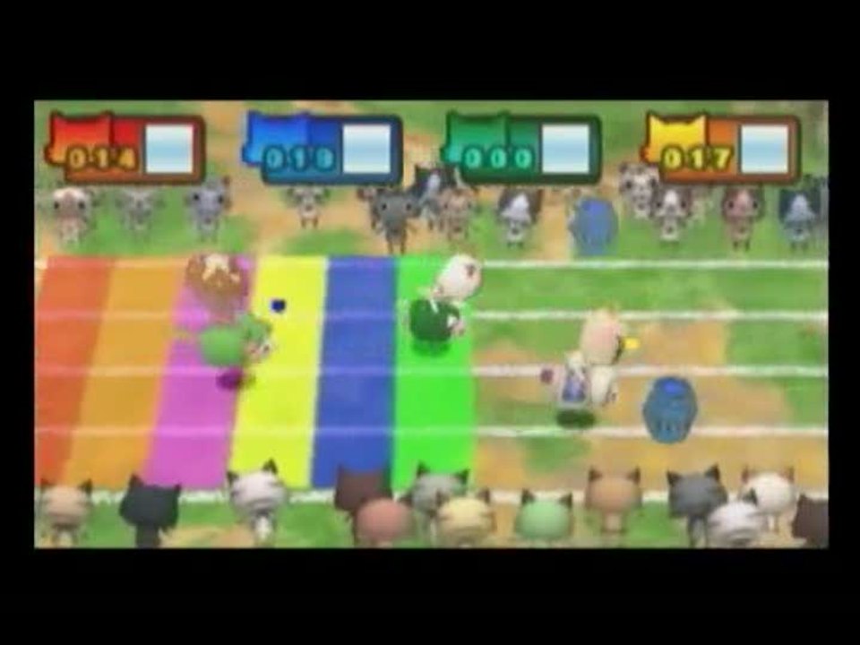 Monster Hunter Nikki : PokaPoka Airu Village : Course de cochons