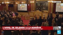Guerre en Ukraine : l'appel de Volodymyr Zelensky à la Norvège