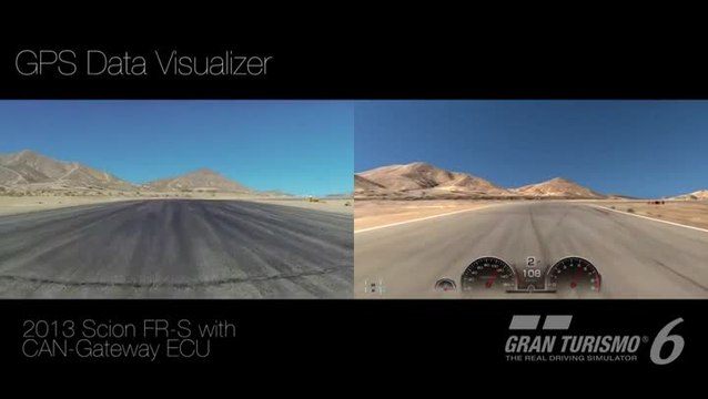 Gran Turismo 6 : Comparatif réalité / jeu