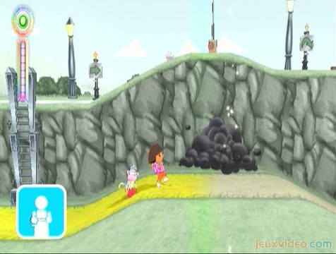 Dora Sauve le Royaume de Crystal : Un peu de jaune dans ce monde grisâtre