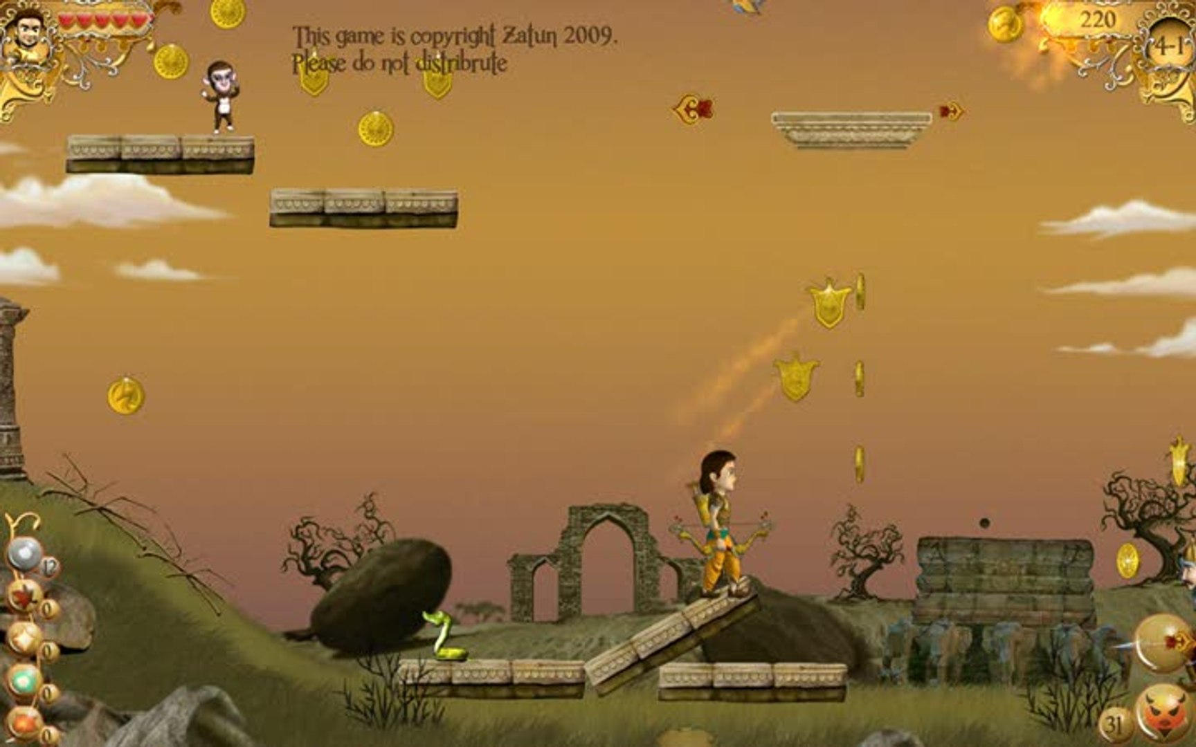 The Legend of Vraz : Niveau 4-1