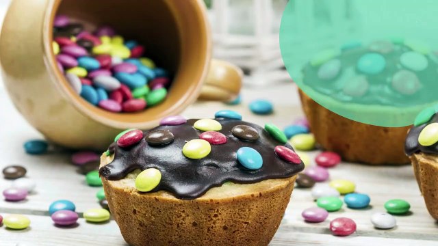Cupcakes aux smarties
