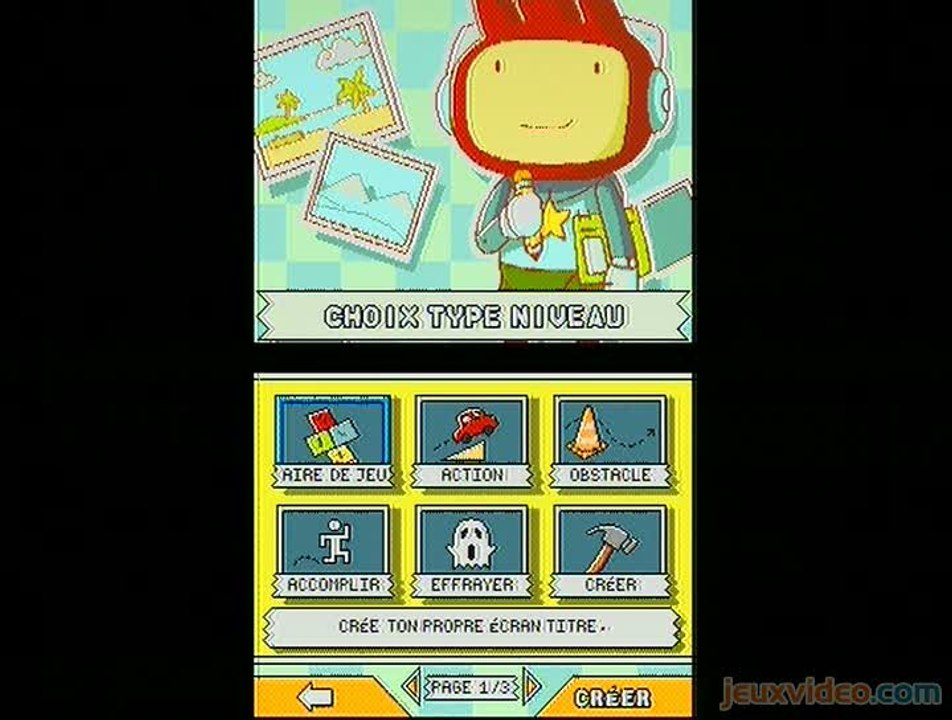 Super Scribblenauts : Les Enigmes de Maxwell : 2/2 : Modes de jeu
