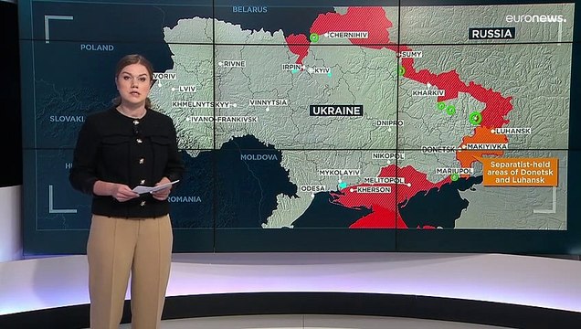 Карта военных действий на Украине от 30.03.2022