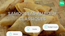 Samoussas au bœuf classiques