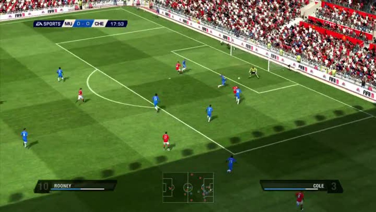 FIFA 11 : Championnat d'Angleterre : Manchester United Vs Chelsea