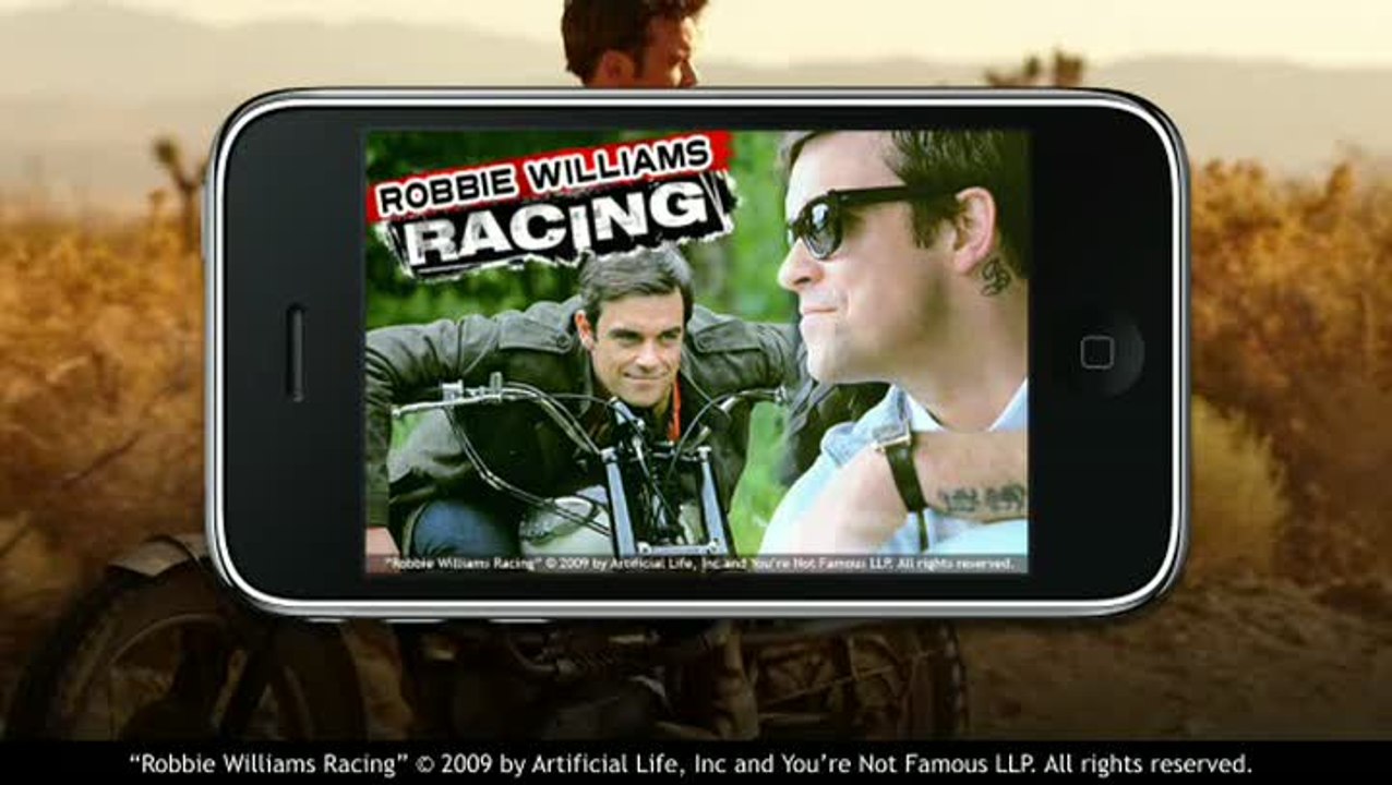 Robbie Williams Racing : Toi aussi deviens Robbie