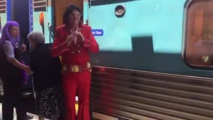 Elvis Express leaving Bathurst on Thursday, January 10, 2019.