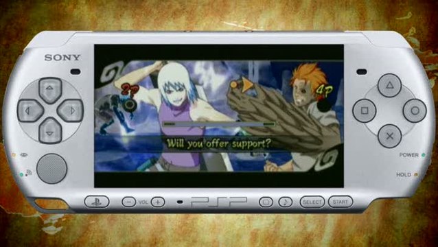 Naruto : Ultimate Ninja Heroes 3 : Jugo VS Sasuke, Suigetsu & Karin