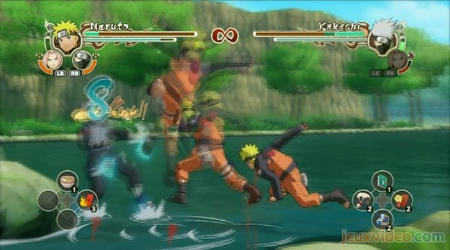 Naruto Shippuden : Ultimate Ninja Storm 2 : Combat de clones
