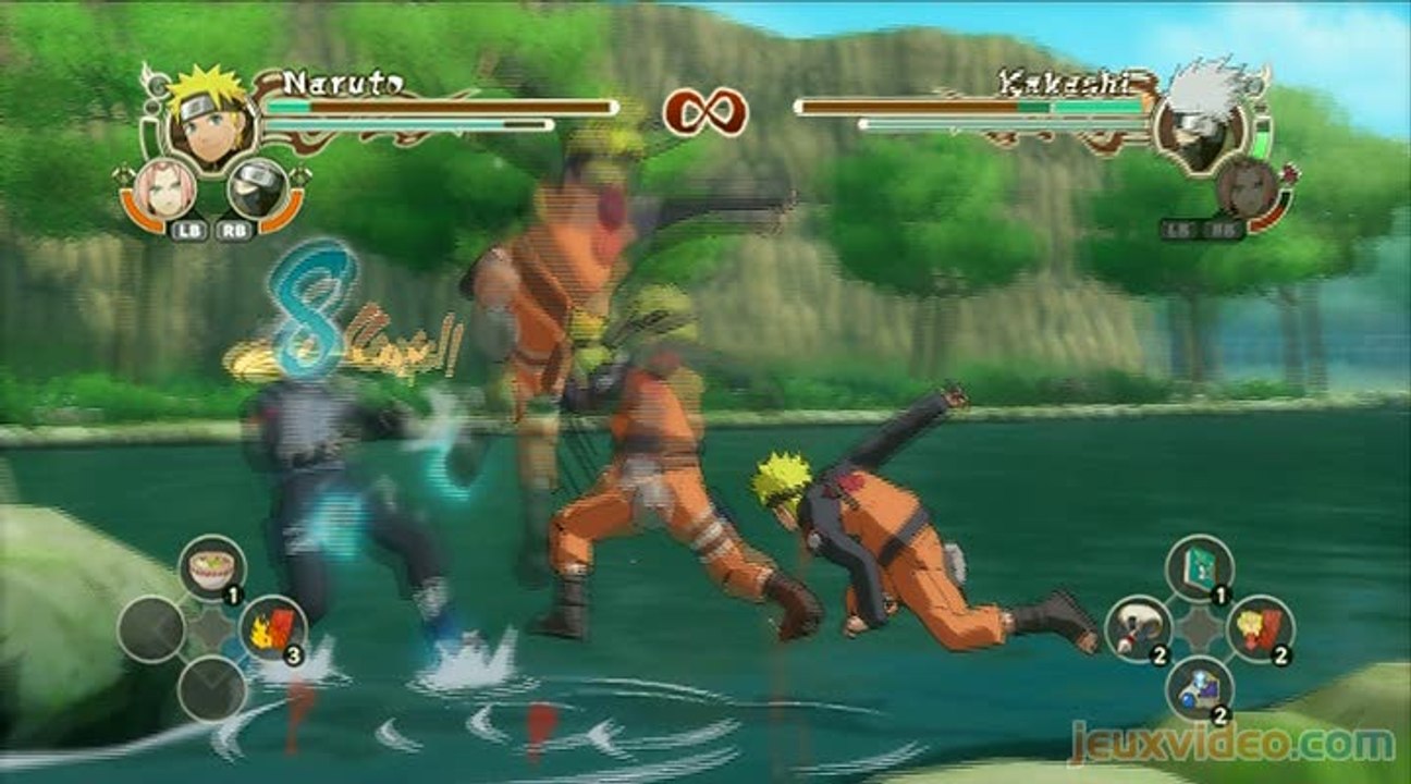 Naruto Shippuden : Ultimate Ninja Storm 2 : Combat de clones