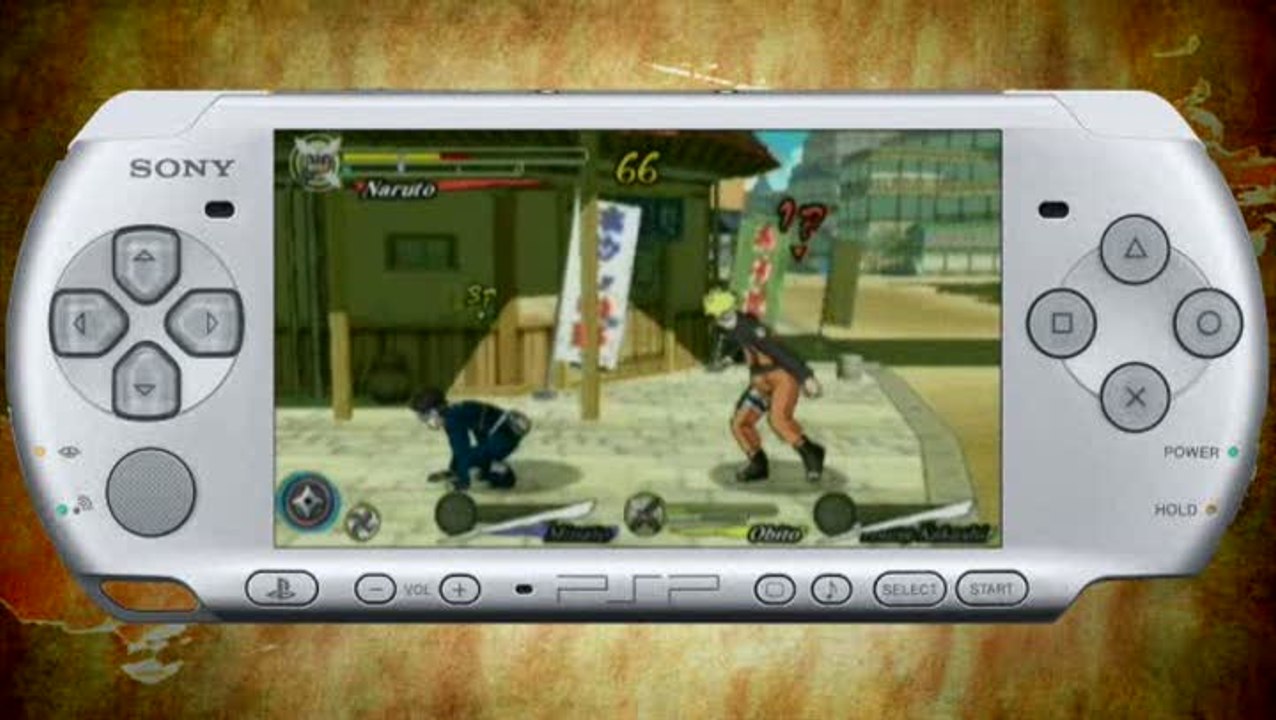 Naruto : Ultimate Ninja Heroes 3 : Minato & Naruto VS Obito & Young Kakashi