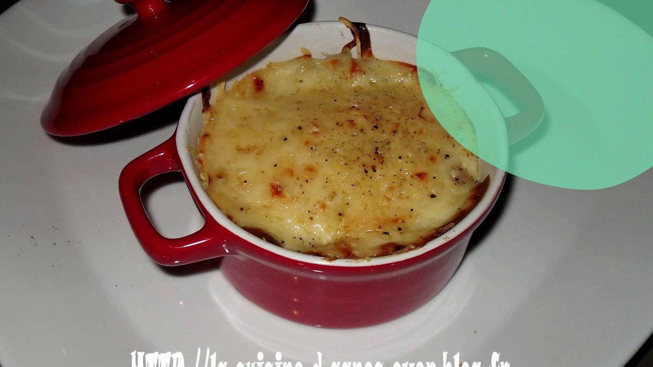 Mini cocotte de fonds d'artichauts gratinés