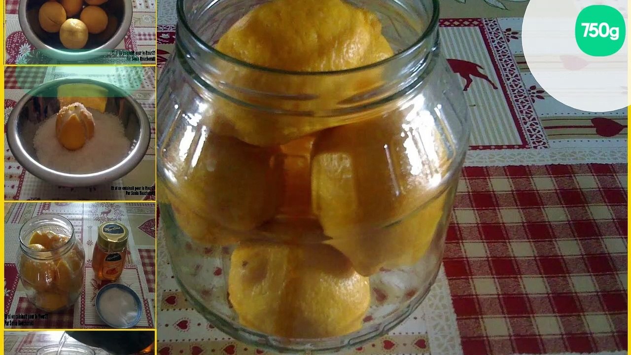 Citrons confits maison