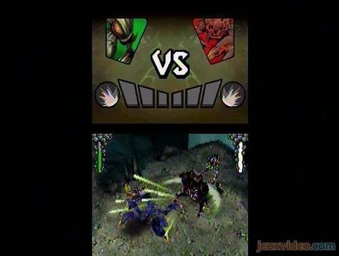 Combat de Géants : Insectes Mutants : Attaque d'un scorpion - Système de combat