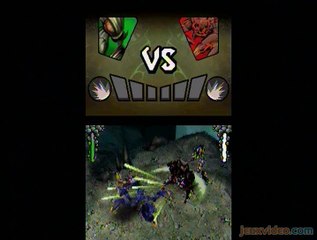 Combat de Géants : Insectes Mutants : Attaque d'un scorpion - Système de combat