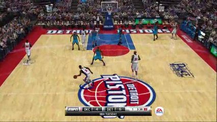 NBA Elite 11 : Thunder vs Pistons