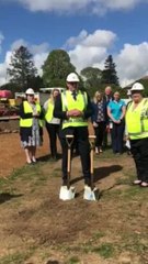 Hospital sod has officially been turned