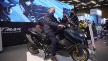 Yamaha presenta las novedades tecnológicas de la nueva TMAX en Advanced Factories 2022