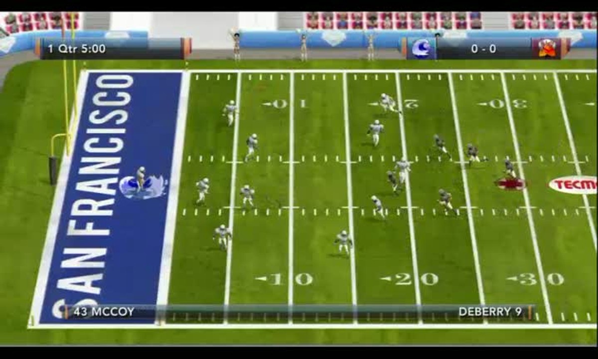 Tecmo Bowl Throwback : 3D ou 2D à la volée - San Francisco vs Atlanta