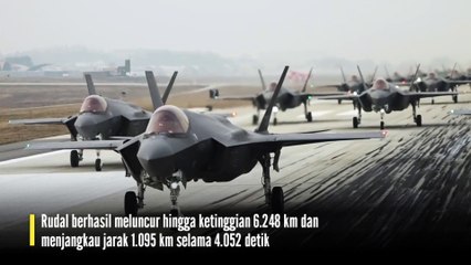 Korea Utara Luncurkan Rudal Balistik Antarbenua, F-35 Korea Selatan Langsung Berbaris