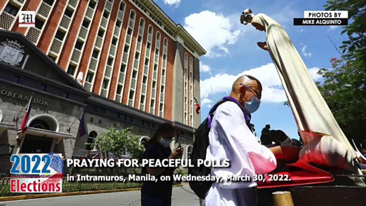 Praying for peaceful polls