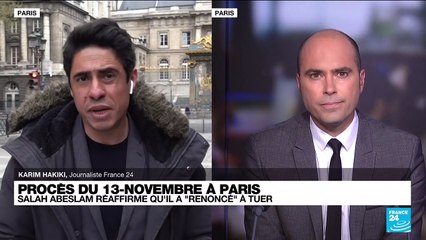 Procès du 13-novembre : Salah Abdeslam réaffirme qu'il a "renoncé" à tuer