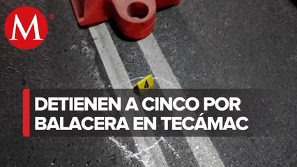Detienen a 5 personas por detonar armas de fuego en Tecámac
