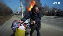 Ukraine: à Kharkiv, un quotidien sous les bombes