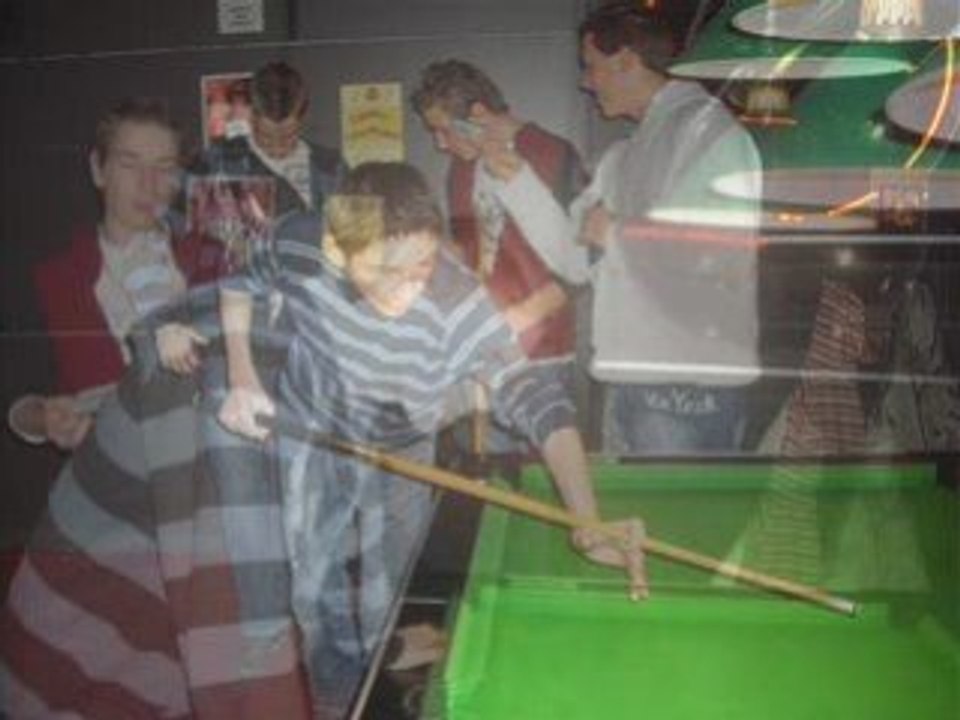 Les amis et moi avec ma chérie aussi bien sur ^^