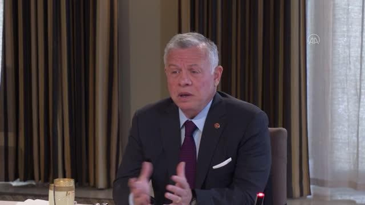 Ürdün Kralı: "Filistinliler ile İsrailliler ara...