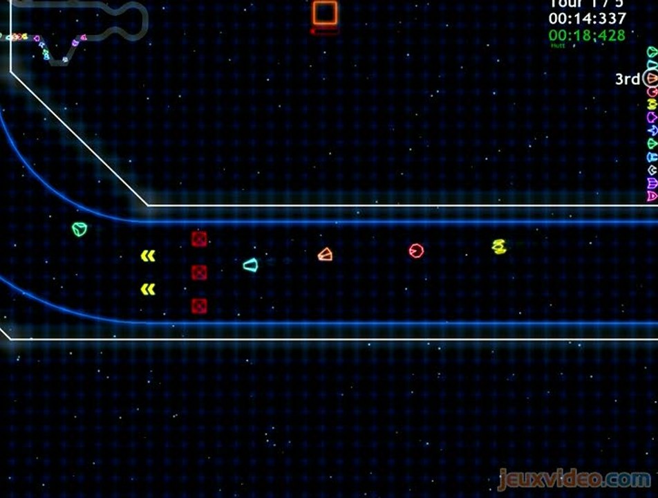 Super Laser Racer : Une course disputée