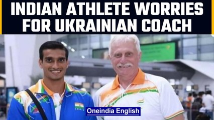 Indian paralympian Sharad Kumar worries for Ukrainian coach: Watch | Oneindia News