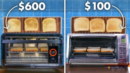 Design Engineer Tests $600 & $100 Toaster Ovens
