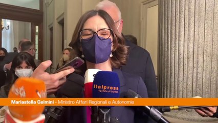 Gelmini "Non immaginabile una crisi di governo in questa fase"