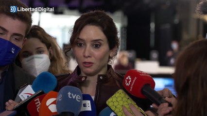 Ayuso ante la "guerra" entre fiscalías: "Es todo realmente extraño"