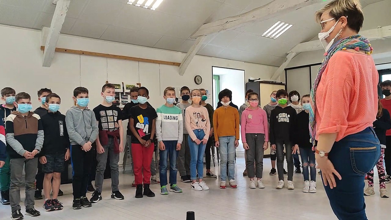 Les élèves de Boulazac répètent pour le Labopéra