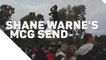 Fans pay tribute to 'humble, genuine' Warne at MCG memorial