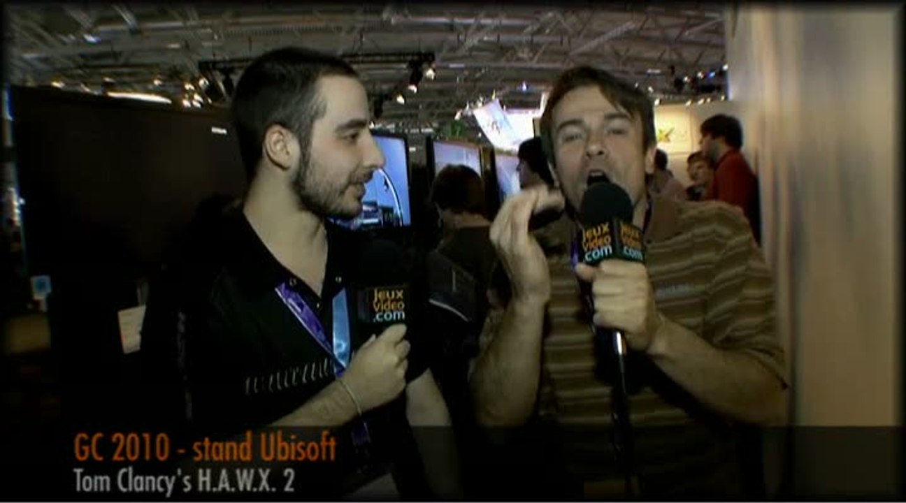 Tom Clancy's H.A.W.X. 2 : GC 2010 : Sur le stand Ubisoft