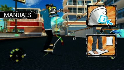 Shaun White Skateboarding : Contrôles